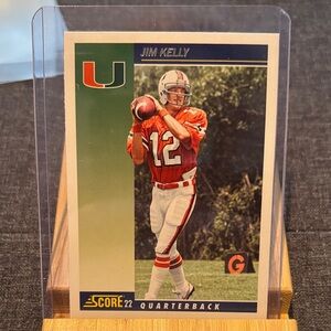 Jim Kelly Football Trading Card